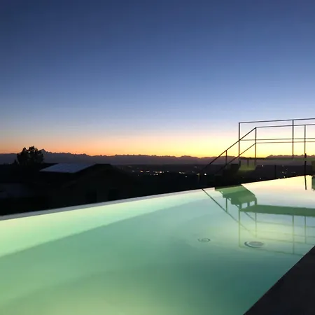 Dolce Far Niente 2 Schlaf- Und 3 Badezimmer, 20 M Infinity-pool Treiso